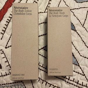 Necessaire the body lotion and body wash